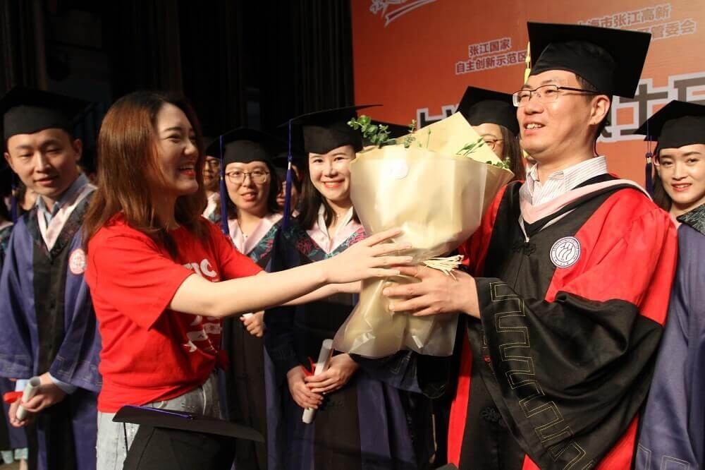 2019年9月1號人大人上海班新生開學典禮暨學位授予儀式