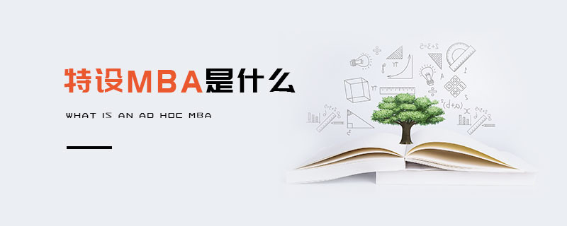 特設(shè)MBA是什么