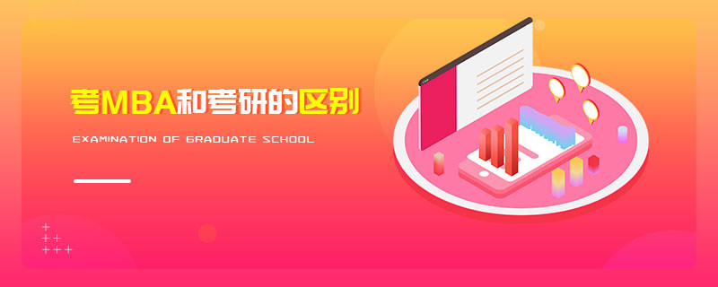 考MBA和考研的區別