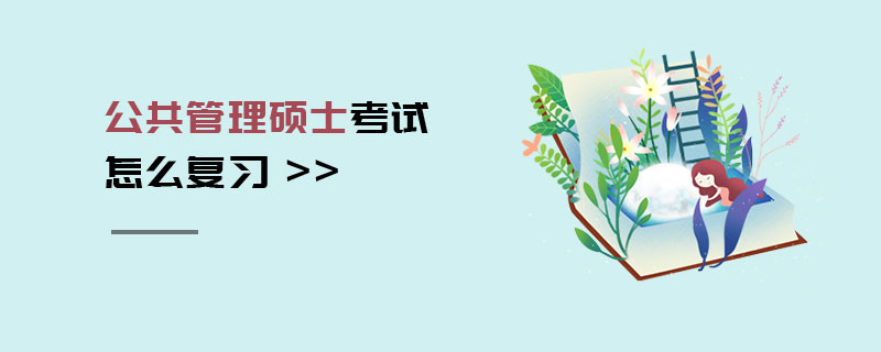 公共管理碩士考試怎么復習