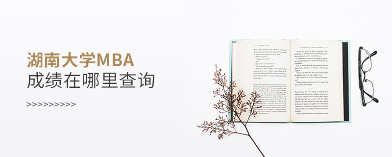 湖南大學MBA成績在哪里查詢 湖南大學MBA成績在哪里查詢