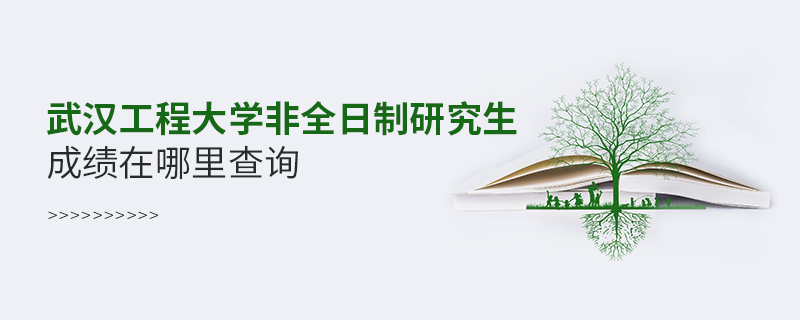 武漢工程大學非全日制研究生成績在哪里查詢