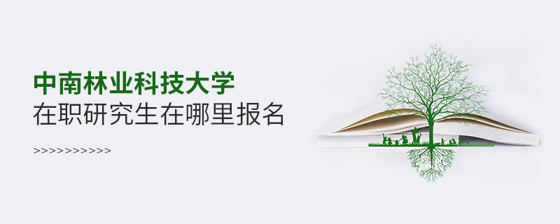 中南林業科技大學在職研究生在哪里報名