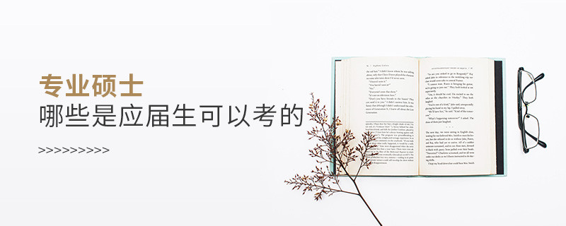 專業(yè)碩士哪些是應(yīng)屆生可以考的