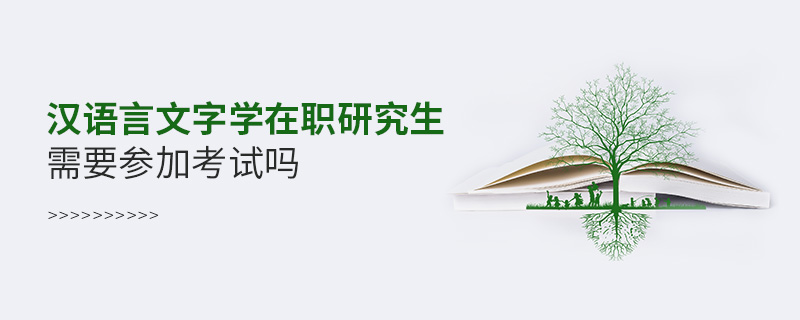 漢語言文字學在職研究生需要參加考試嗎 漢語言文字學在職研究生需要參加考試嗎