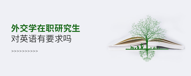 外交學在職研究生對英語有要求嗎