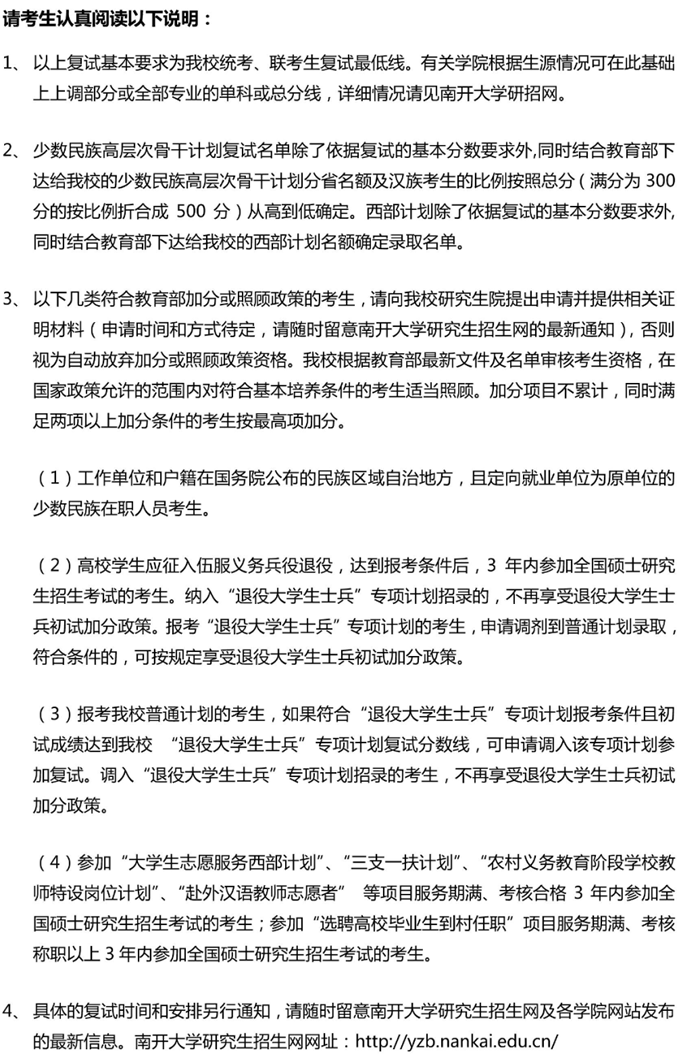 南開大學(xué)2021年考研復(fù)試分?jǐn)?shù)線 南開大學(xué)2021年考研復(fù)試分?jǐn)?shù)線
