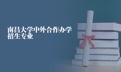 南昌大學(xué)中外合作辦學(xué)招生專業(yè)