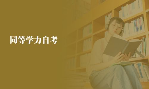 同等學力自考