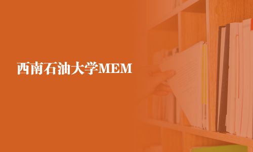 西南石油大學MEM
