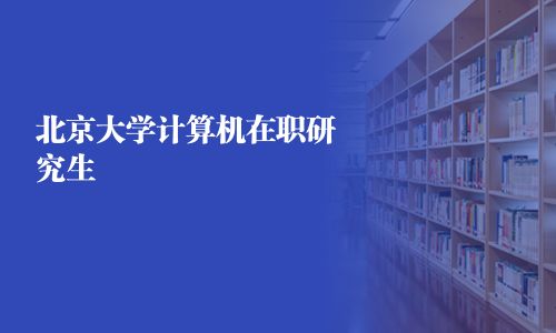 北京大學計算機在職研究生