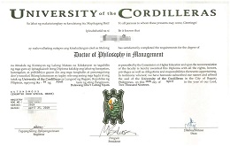 國外學位證書樣本