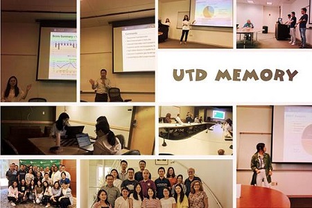 同學們深夜奮戰準備資料&課上精彩匯報