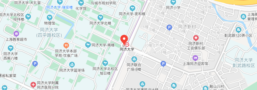 同濟大學地圖 同濟大學地圖