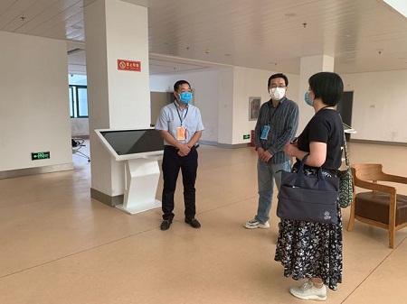 欒永玉書記到現場視察指導