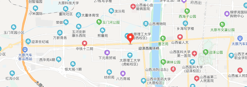 太原理工大學(xué)學(xué)校地圖