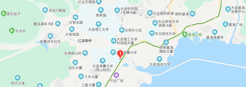 大連海事大學(xué)學(xué)校地圖