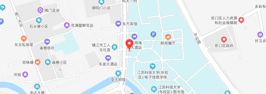 江蘇科技大學(xué)學(xué)校地圖