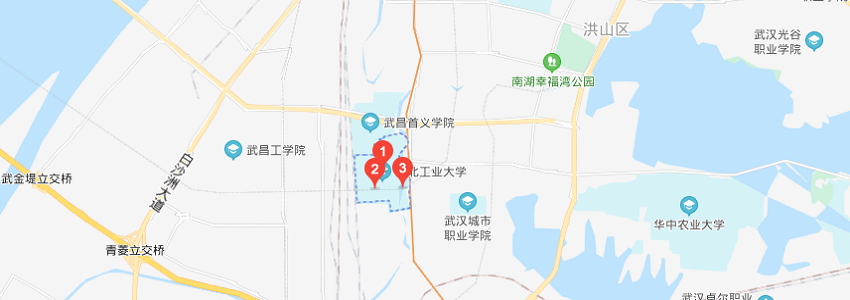 湖北工業(yè)大學學校地圖 湖北工業(yè)大學學校地圖