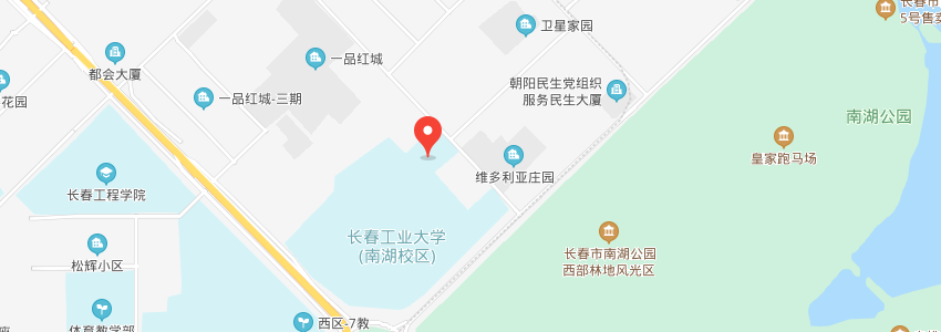 長春工業大學學校地圖
