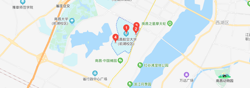 南昌航空大學學校地圖 南昌航空大學學校地圖
