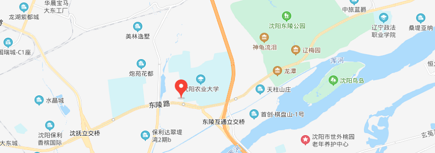 沈陽農(nóng)業(yè)大學學校地圖
