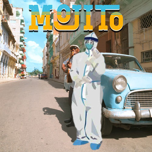 復(fù)旦大學(xué)公共衛(wèi)生學(xué)院本科生劉一辰為公衛(wèi)版mojito繪制封面