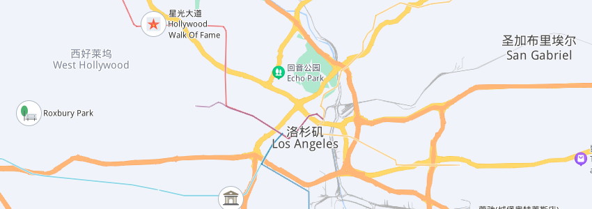 美國(guó)羅商大學(xué)學(xué)校地圖