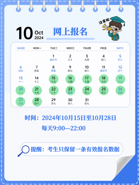 全國碩士研究生網上報名時間 全國碩士研究生網上報名時間